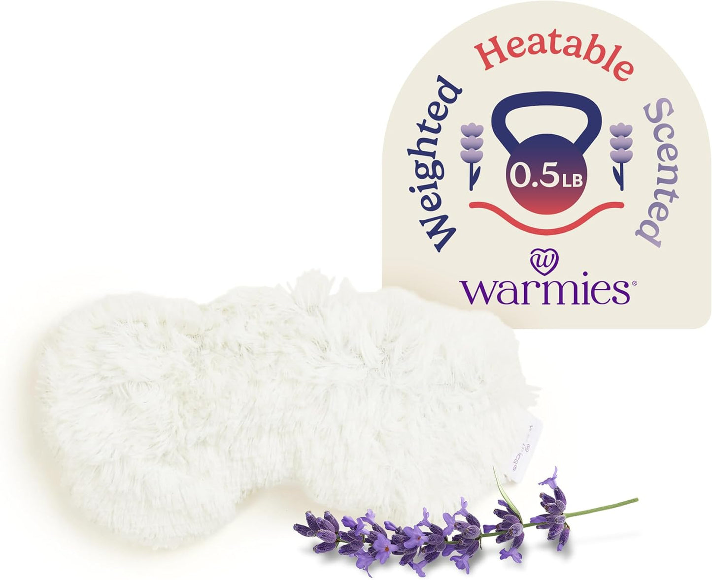 Warmie Marshmallow Lavender Eye Mask