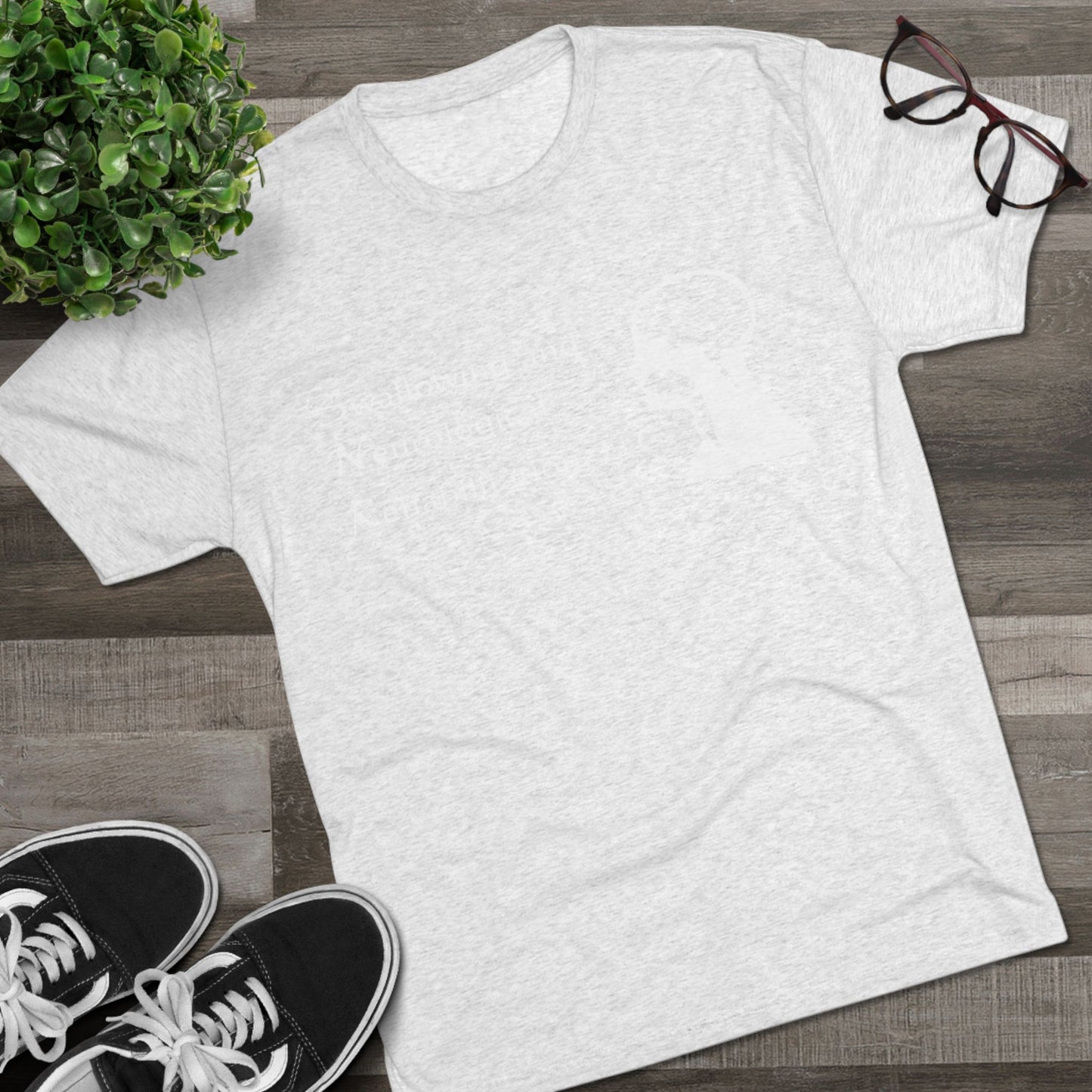 Unisex Tri-Blend Crew Tee - Soft Casual Tee for Everyday Wear, Perfect Gift for Birthdays, Holidays, Relaxation, Essential Wardrobe Item